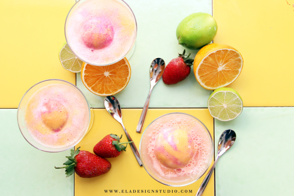 Inspired by-Champagne Sorbet