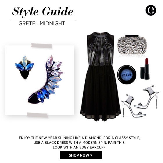 Style Guide - Wear an earcuff for New Year's Eve 