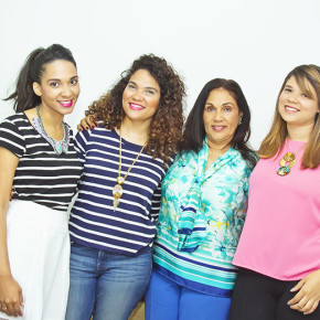 Nathalia Medina, Lorena Medina,Mariel Medina y Xiomara Burgos